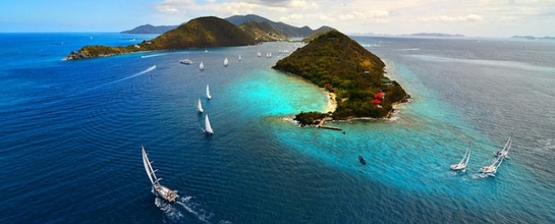 Vele al vento per la Spring Regatta nelle acque delle British Virgin Islands