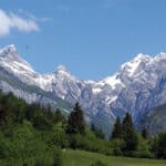 Nel Parco faunistico di Pianpinedo sulle Dolomiti friulane