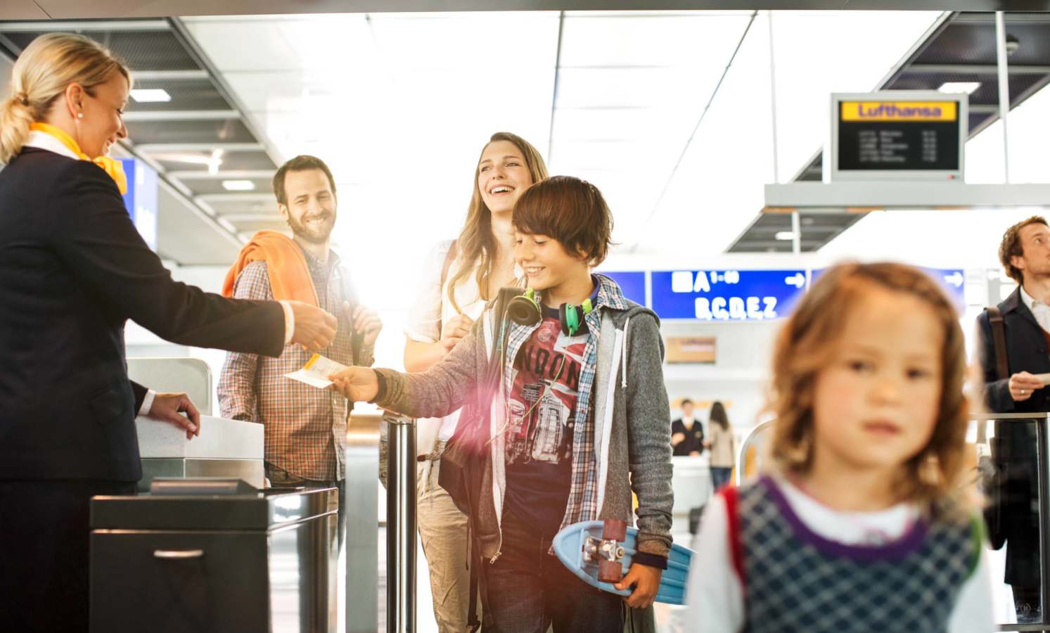 Promozione speciale di Lufthansa per i viaggi delle famiglie