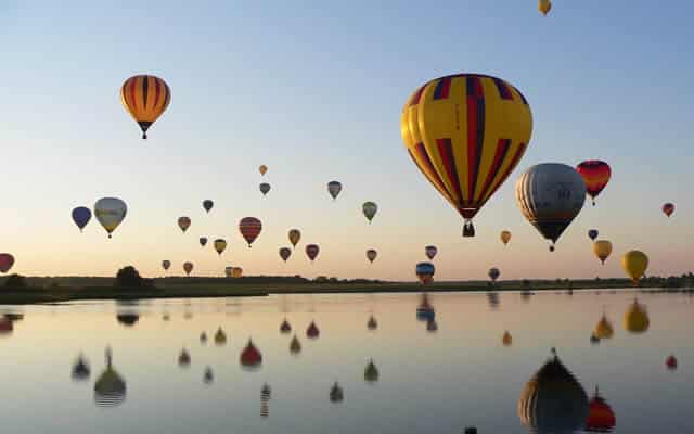 Festival delle Mongolfiere a Paestum