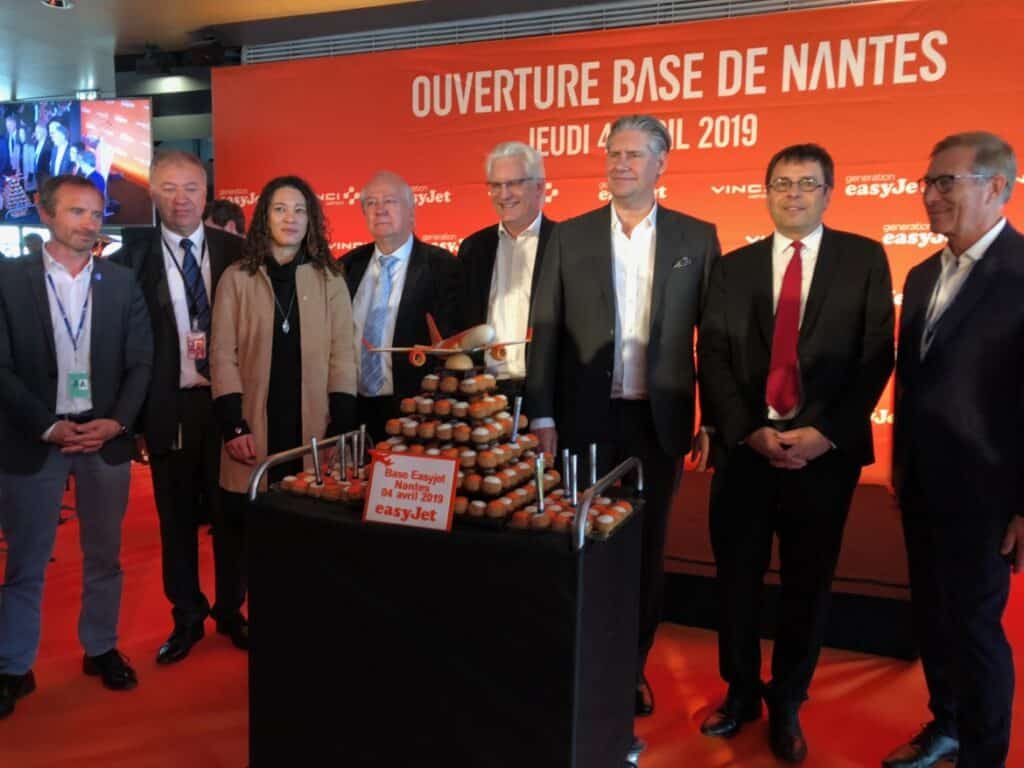 EasyJet festeggia l'apertura della nuova base a Nantes