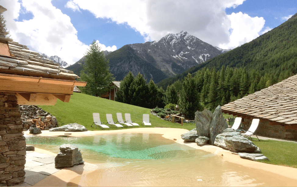 Al Notre Maison benessere green tra le vette alpine