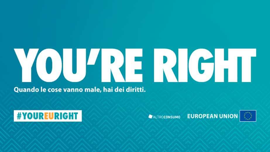 You’re Right – È un tuo diritto, la campagna per i diritti del consumatore nei viaggi a pacchetto