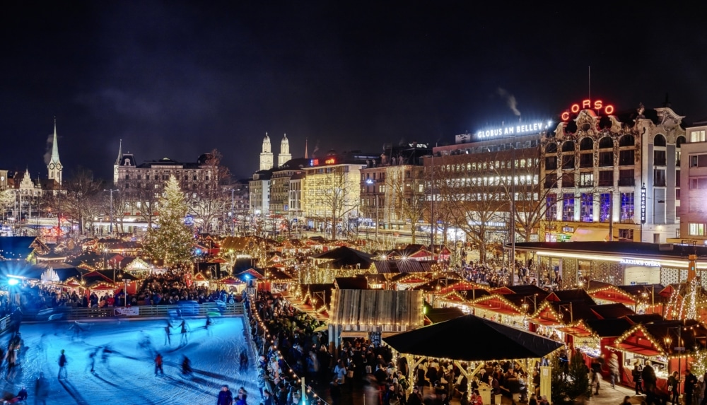 I Mercatini di Natale di Zurigo a portata di treno