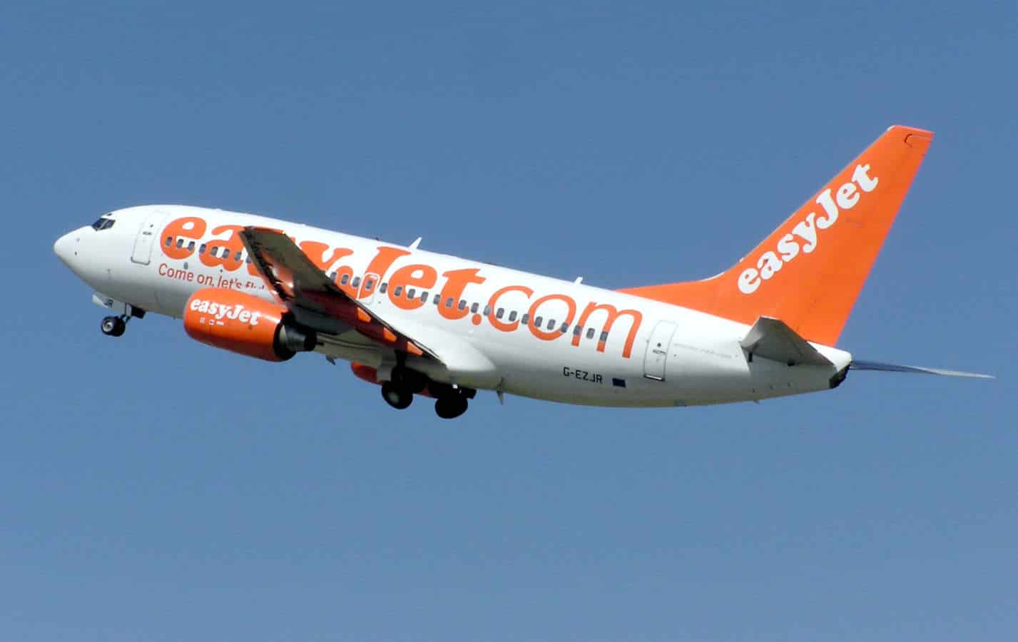 easyJet punta forte sull'Italia per il 2020