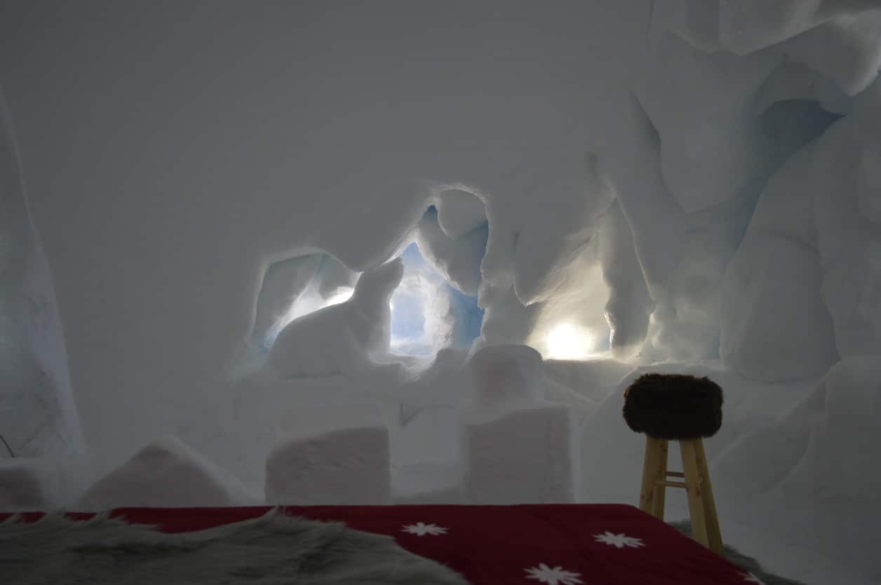 L'ultima moda dell'inverno 2020: dormire in un “igloo deluxe” sul Ghiacciaio Presena