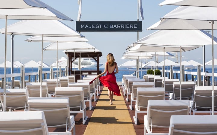 Lo stile dell'Hotel Majestic Barrière Cannes a St.Barth!
