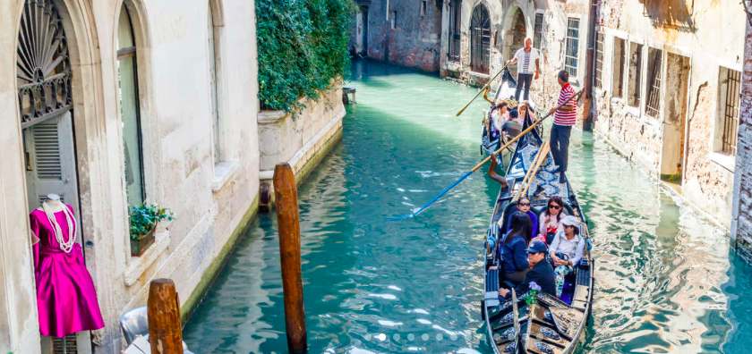I cinque posti più romantici a Venezia