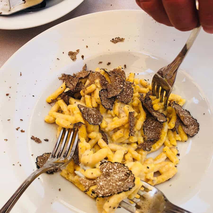 passatelli al tartufo