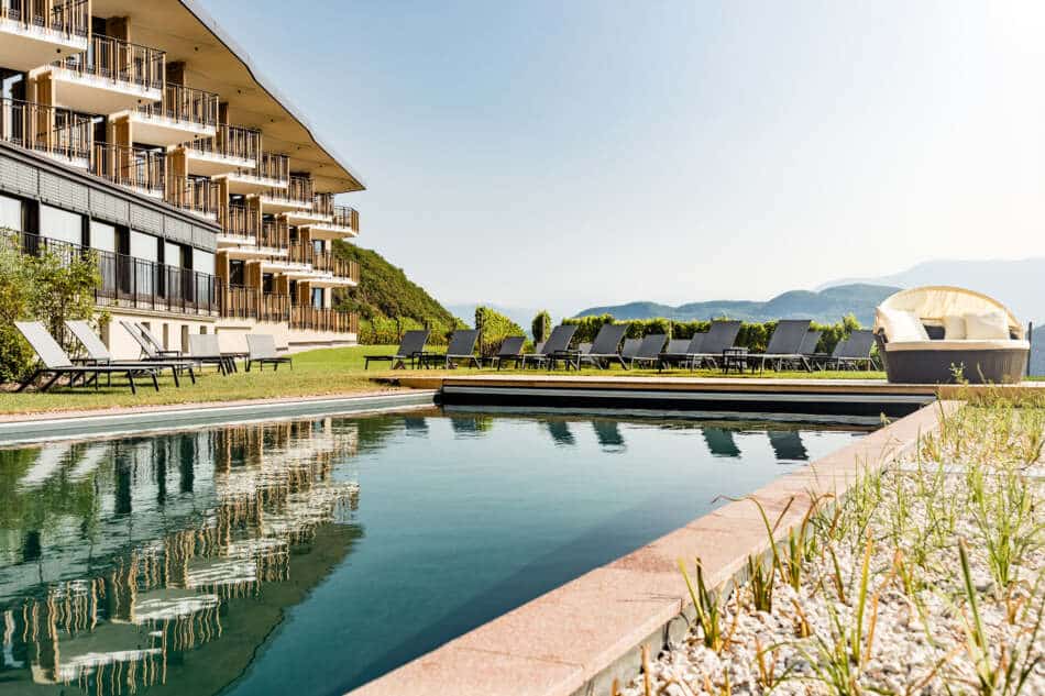 I Vinum Hotels Südtirol, offrono le più belle piscine tra le vigne 