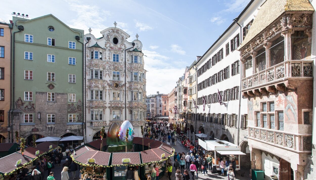 Mercato pasquale a Innsbruck