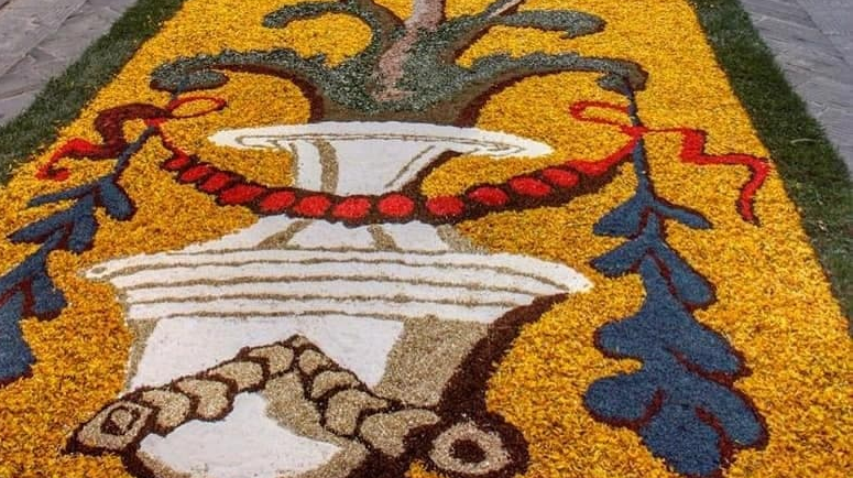 L'infiorata di Città della Pieve: i petali raccontano il viaggio 22-23 giugno