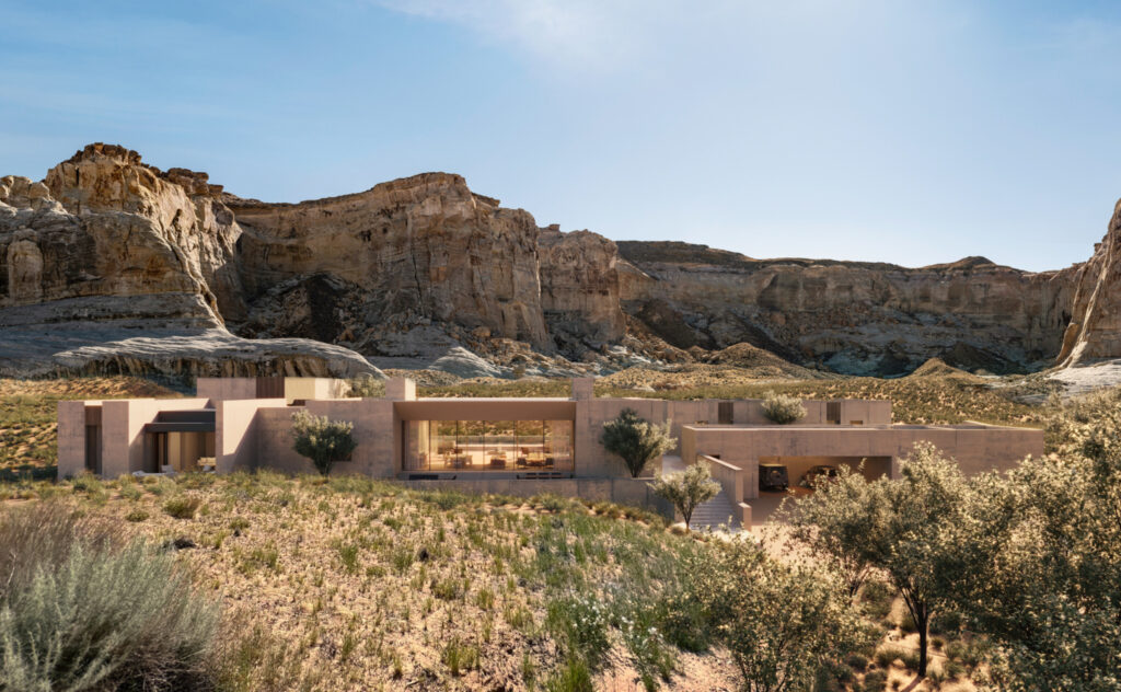 Amangiri residences nel deserto dello Utah: lusso e quiete senza tempo