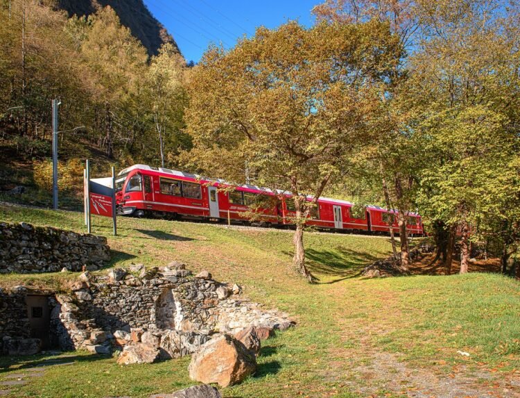 Trenino rosso della Valtellina