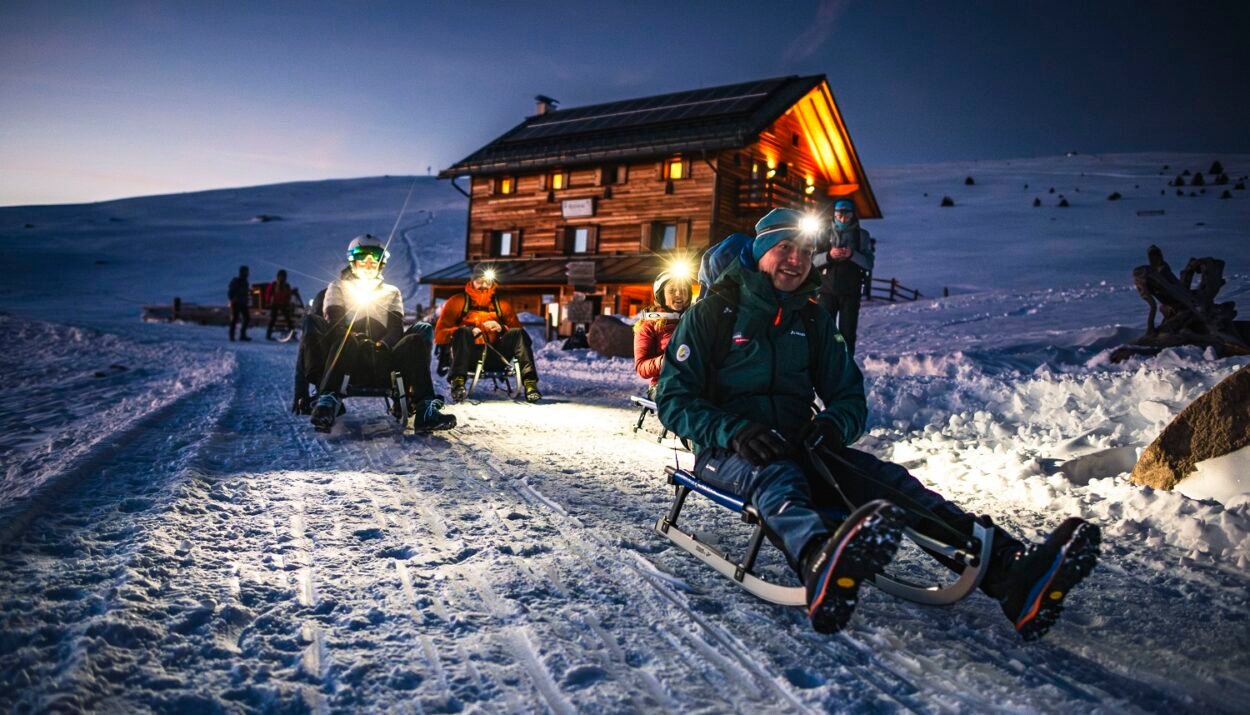 Val Gardena di notte