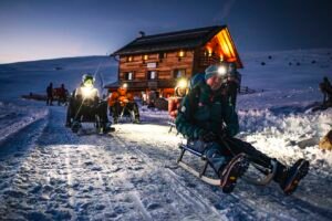 Val Gardena di notte