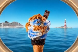 Flagship store Venchi a bordo di MSC World Asia