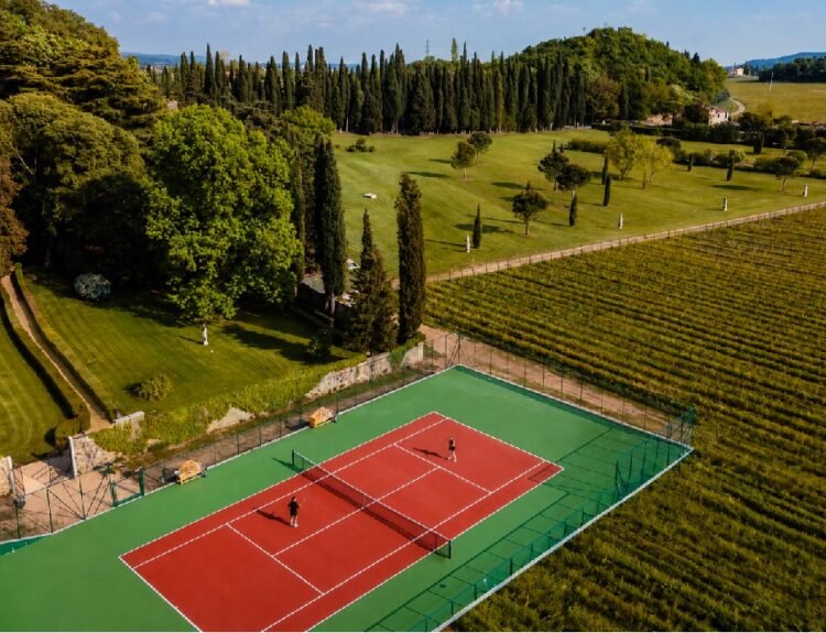 Villa Cordevigo inaugura il tennis tra i vigneti