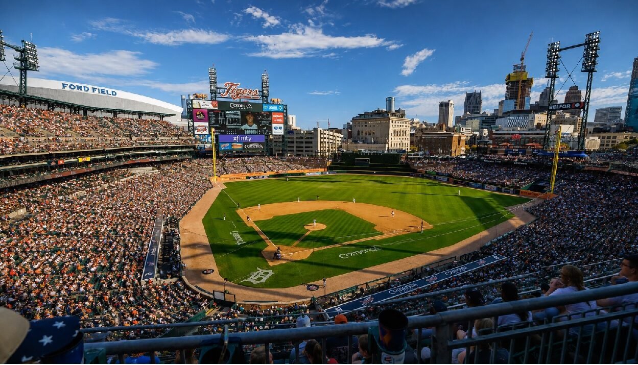 Detroit vive lo sport nel cuore della città