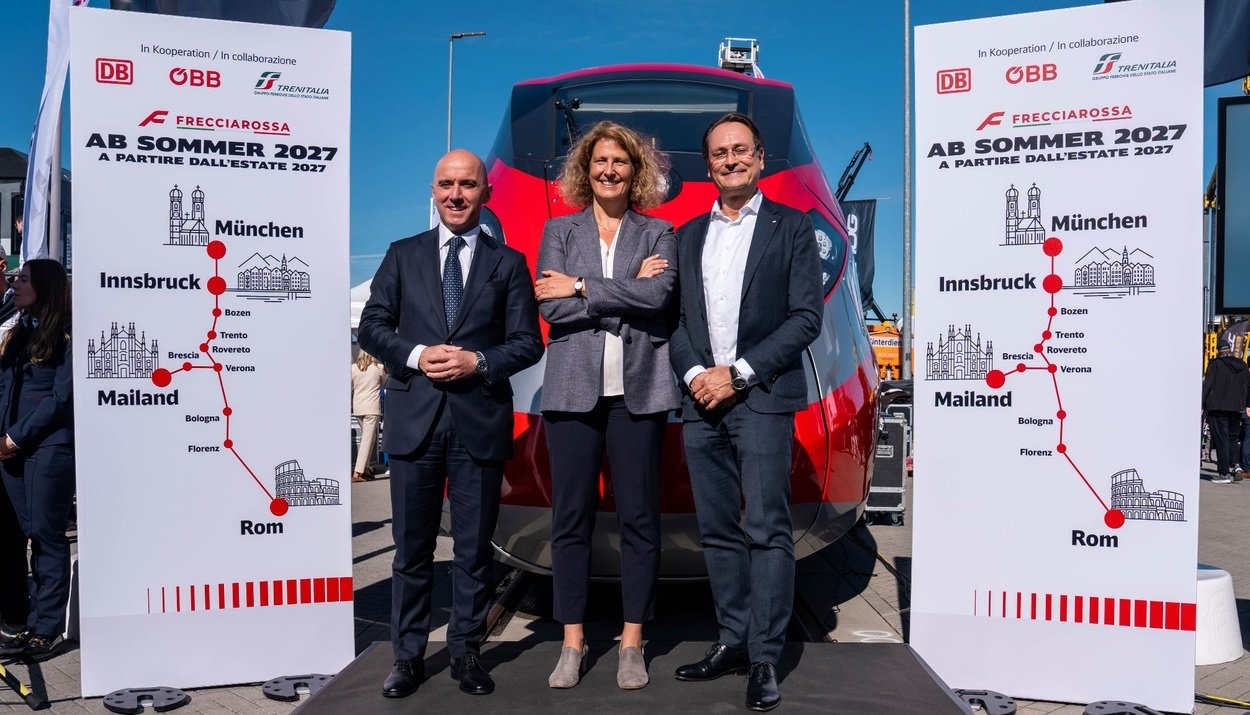 Frecciarossa, al via i collegamenti per Monaco di Baviera